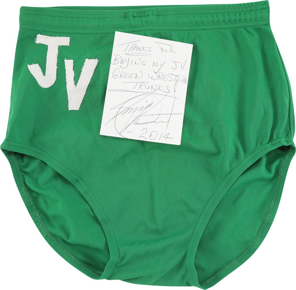 - Jimmy Valiant Wrestling Worn Shorts with His Signed LOA