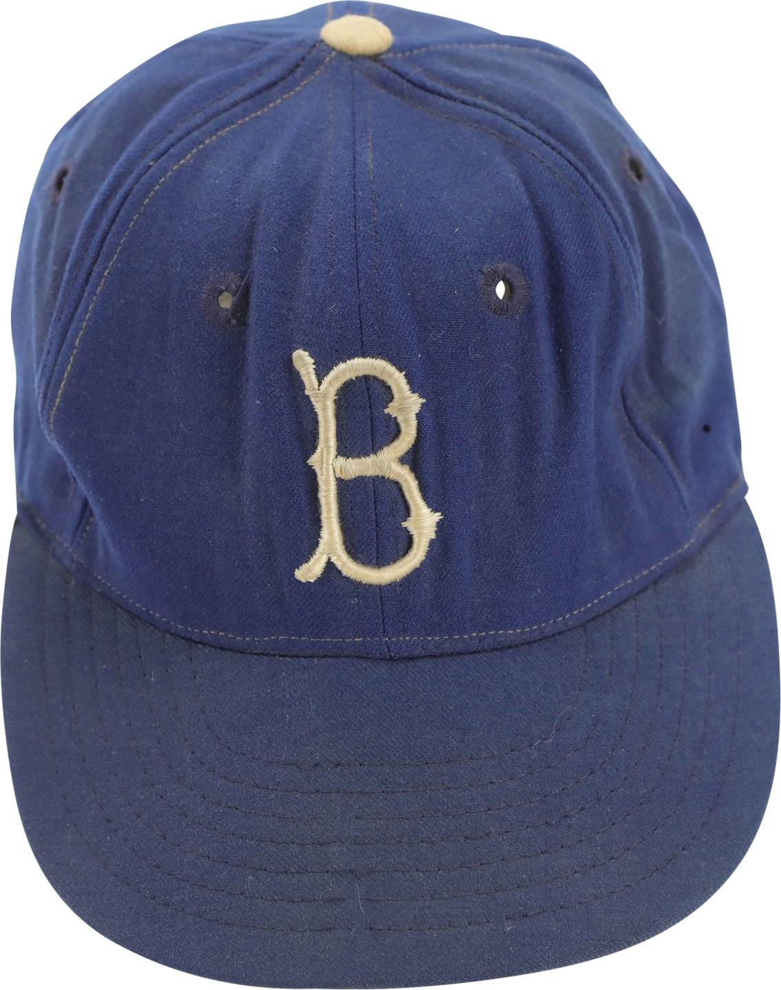 Baseball Equipment - 1950s Roy Campanella Brooklyn Dodgers Game Worn Hat