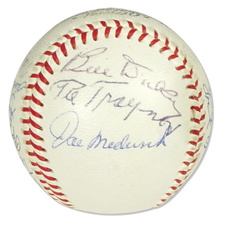 - 1970’s Hall of Fame Signed Baseball