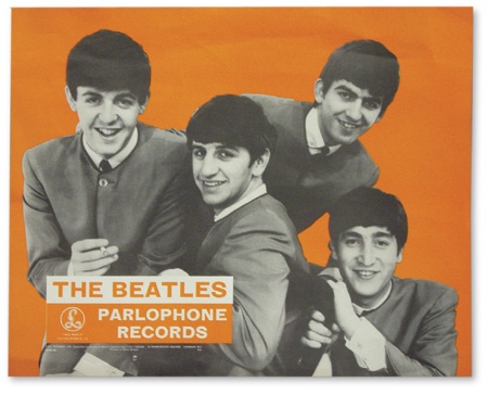 - The Beatles Parlophone Poster (12x15”)