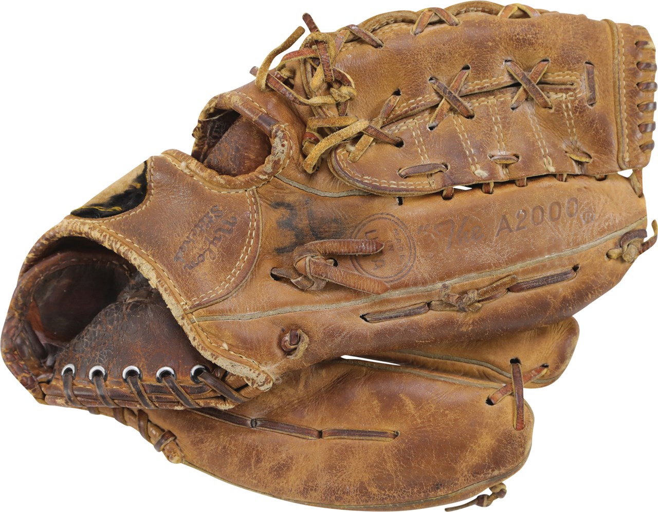 - Early 1960s Gaylord Perry San Francisco Giants Rookie Era Game Worn Glove (Teammate Sourced)