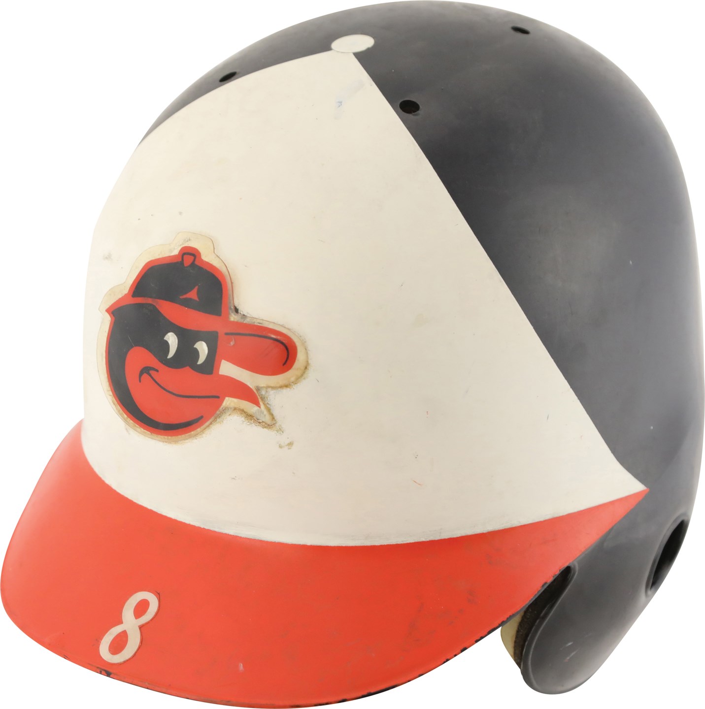 Baseball Equipment - Rookie Era Cal Ripken Jr. Baltimore Orioles Game Used Batting Helmet