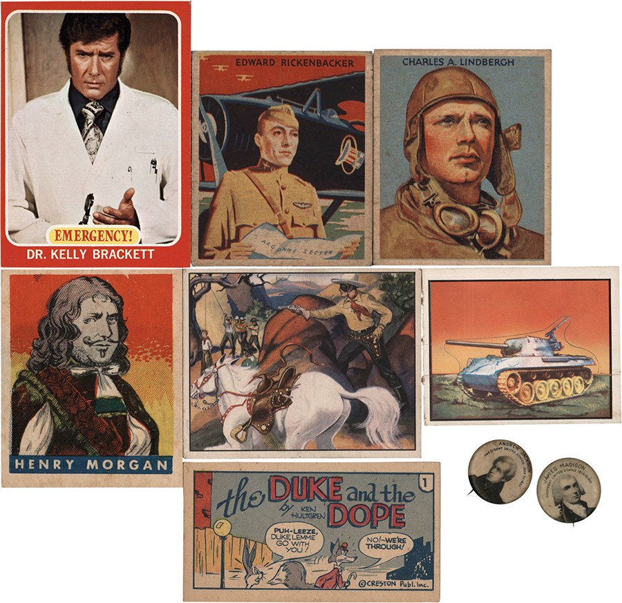 Non-Sports Cards - 1880's - 1960's Vintage Non-Sports Type Cards w/Many Scarcities (450+)
