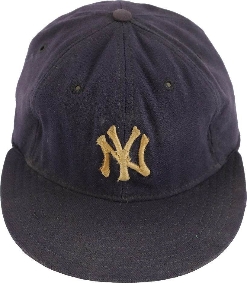 Baseball Equipment - 1981 Dave Winfield Signed New York Yankees Game Used Hat (PSA)