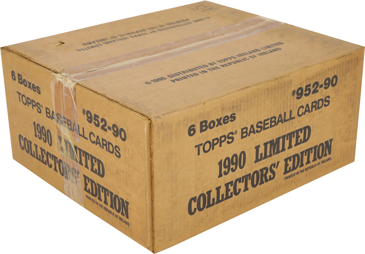 - 1990 Topps Tiffany Baseball Sealed Set Case (1)