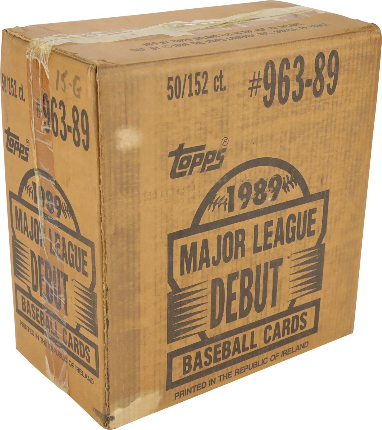 - 1990 Topps 1989 Major League Debut Sealed Set Case (1)