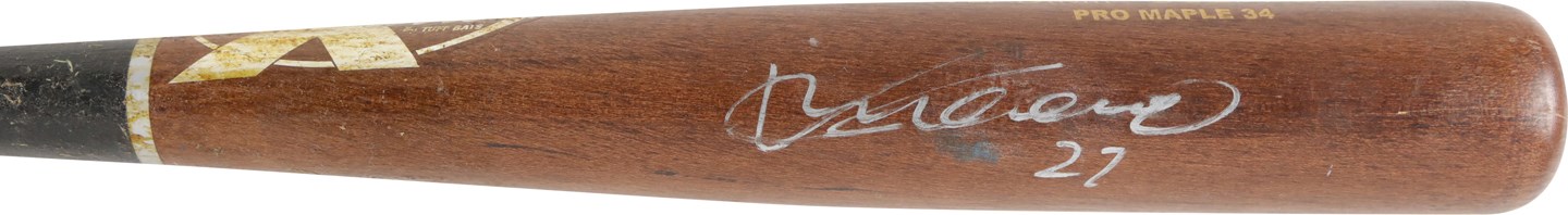 Circa 2004 Vladimir Guerrero Signed Game Used Bat (PSA GU 8.5)