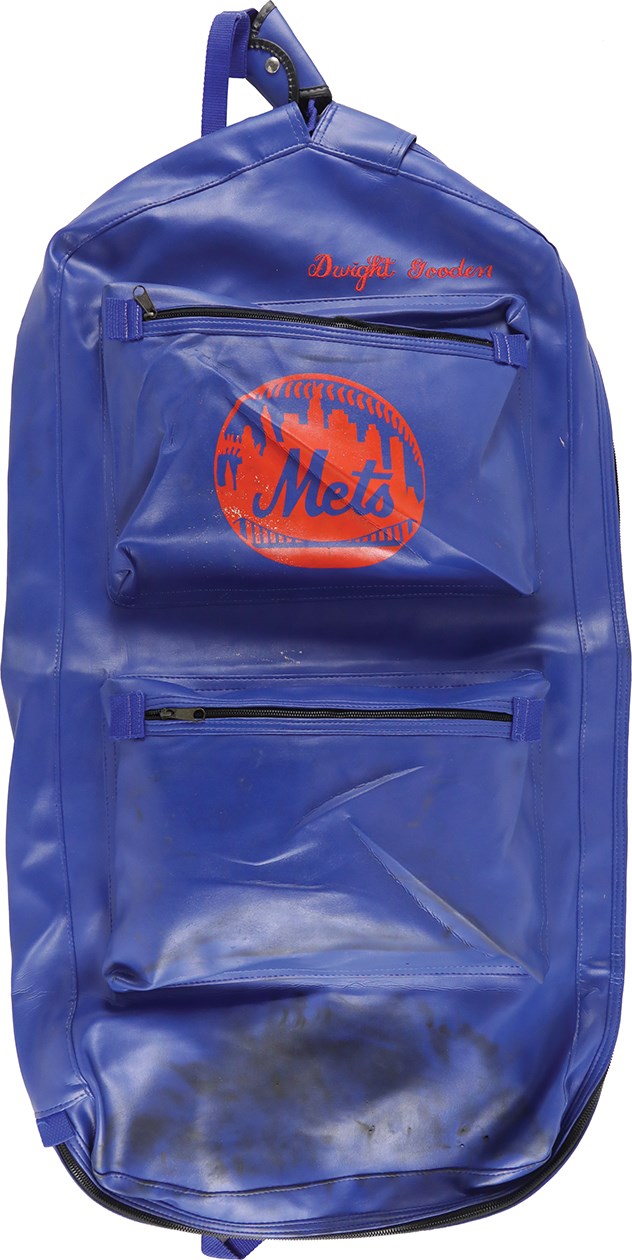 Baseball Equipment - 1980s Dwight Gooden New York Mets Garment Bag