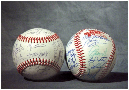 - 1973 & 1986 New York Mets Team Signed Baseballs