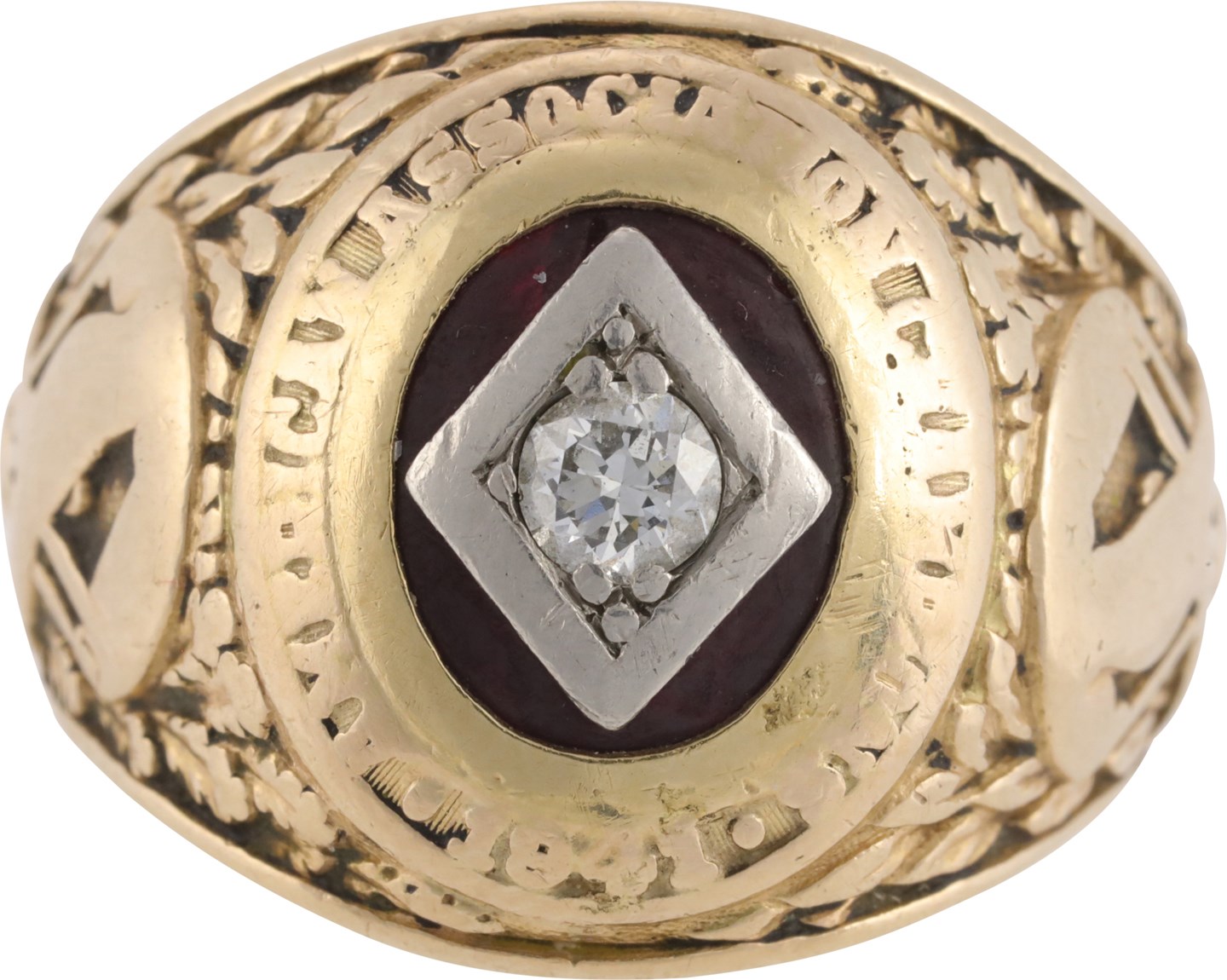 - 1941 Preacher Roe Columbus Red Birds American Association Championship Ring