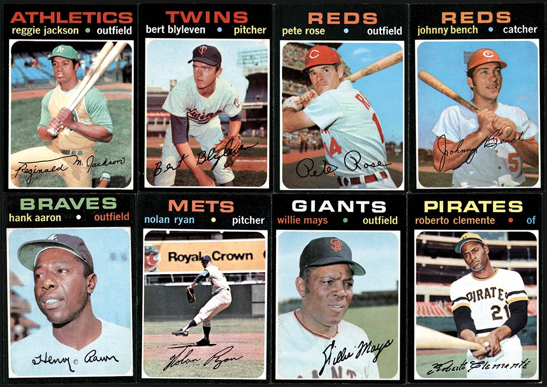 - 1971 Topps Baseball Complete Set (752)