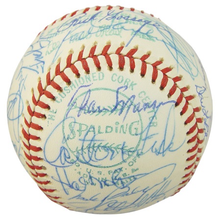 - 1976 American League All-Star Signed Baseball with Munson