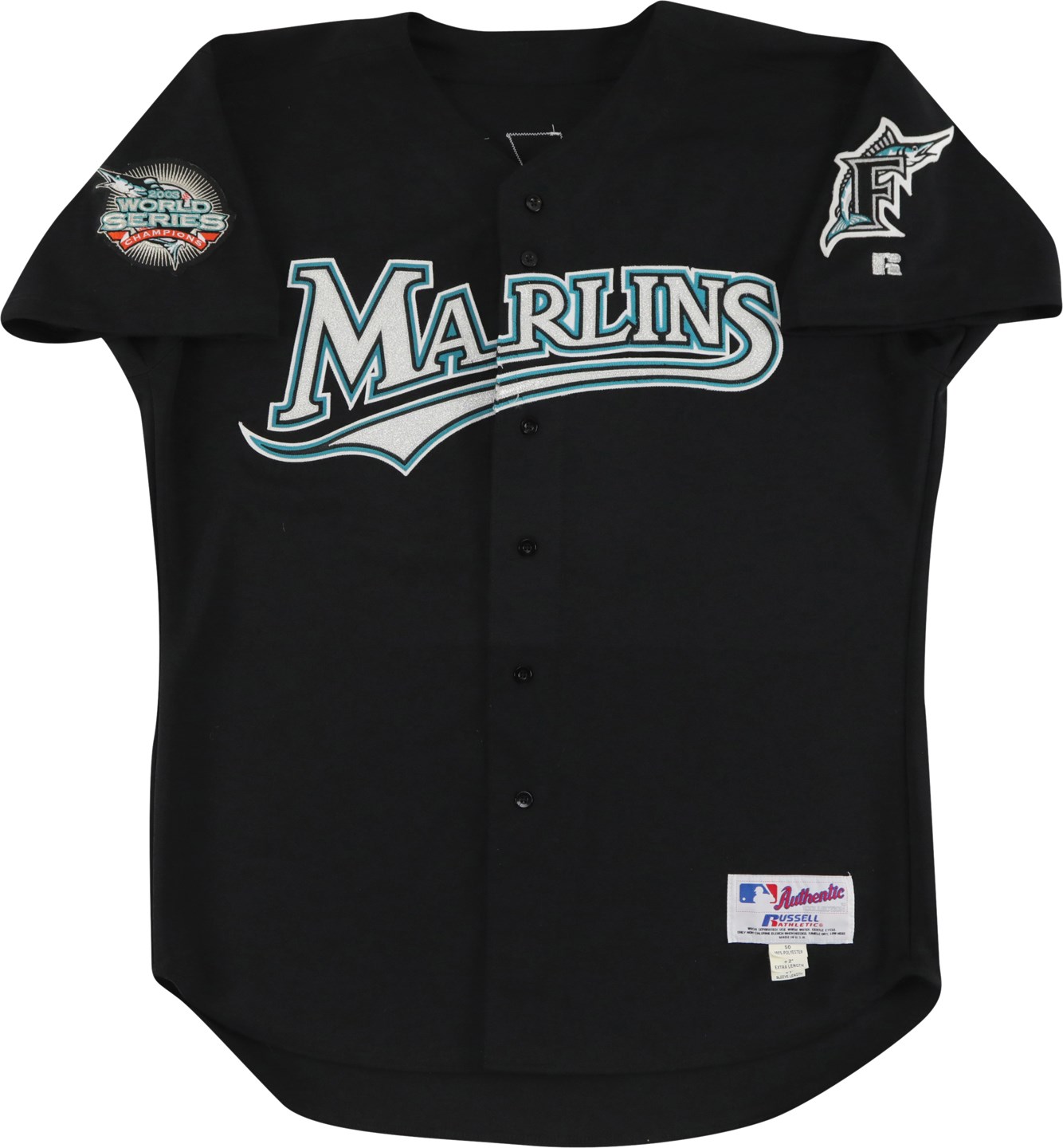 Baseball Equipment - 2004 Josh Beckett Florida Marlins Game Worn Jersey