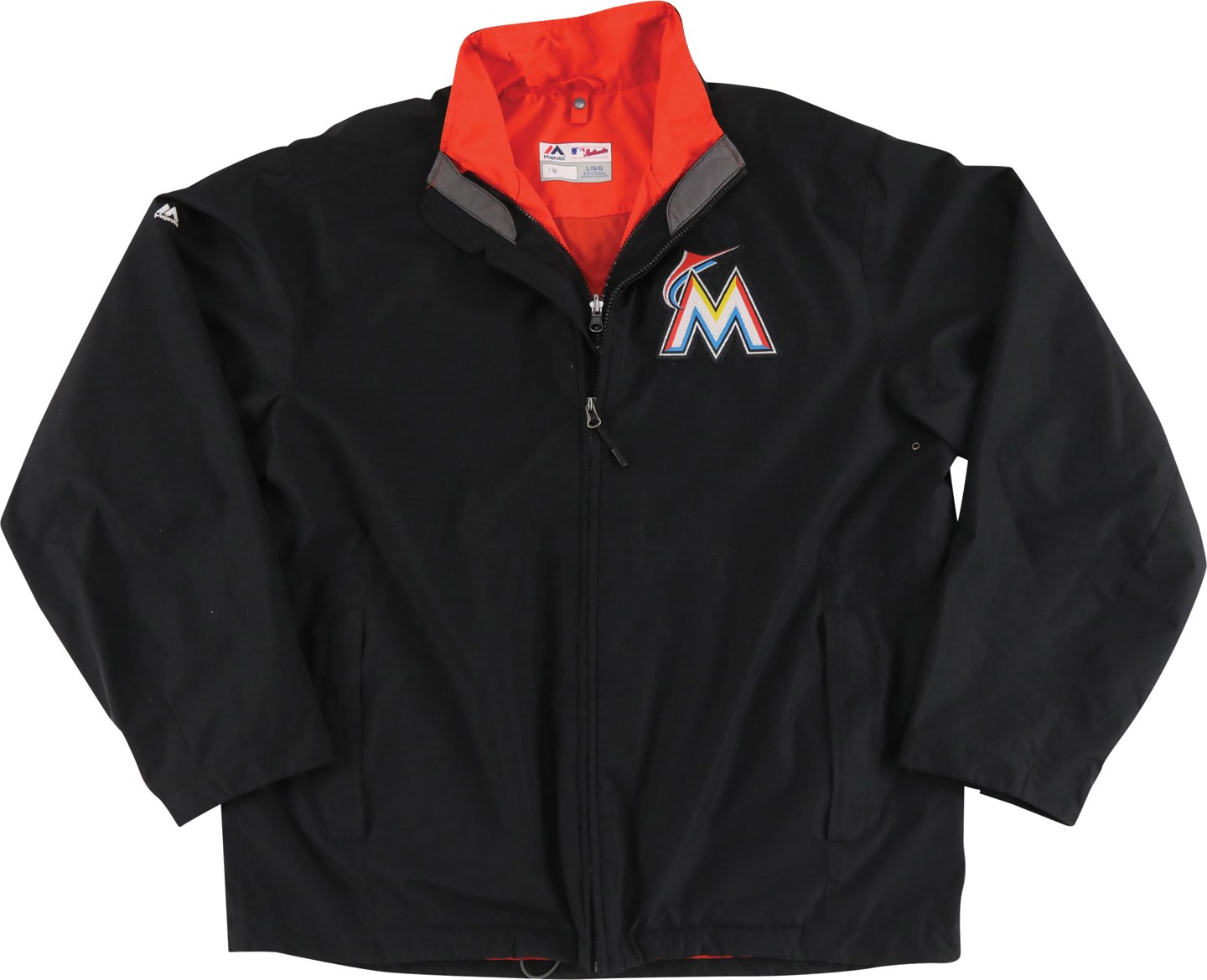 Baseball Equipment - Circa 2015 Jose Fernandez Miami Marlins Warm Up Jacket