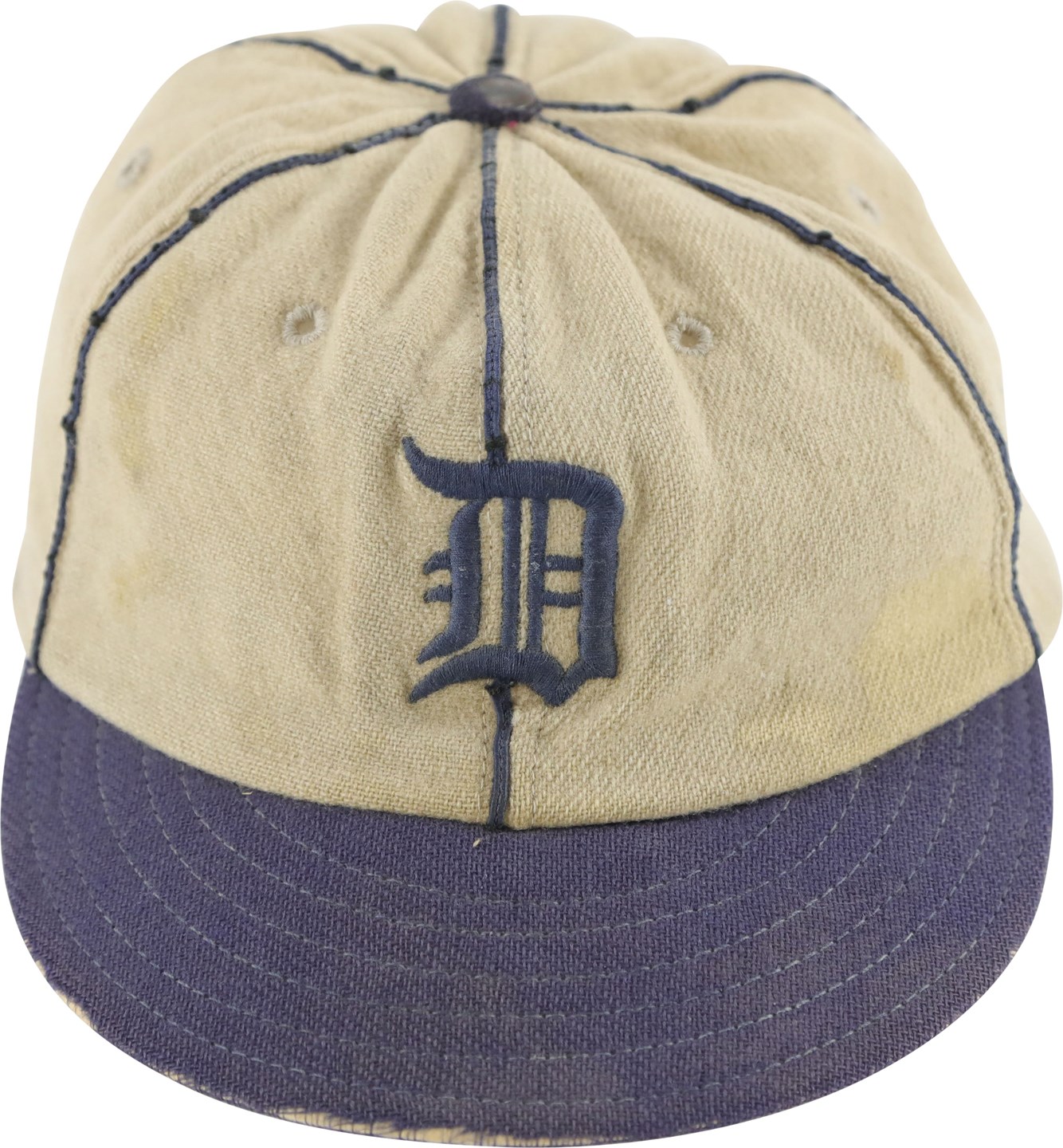 Baseball Equipment - Circa 1932 Detroit Tigers Baseball Hat