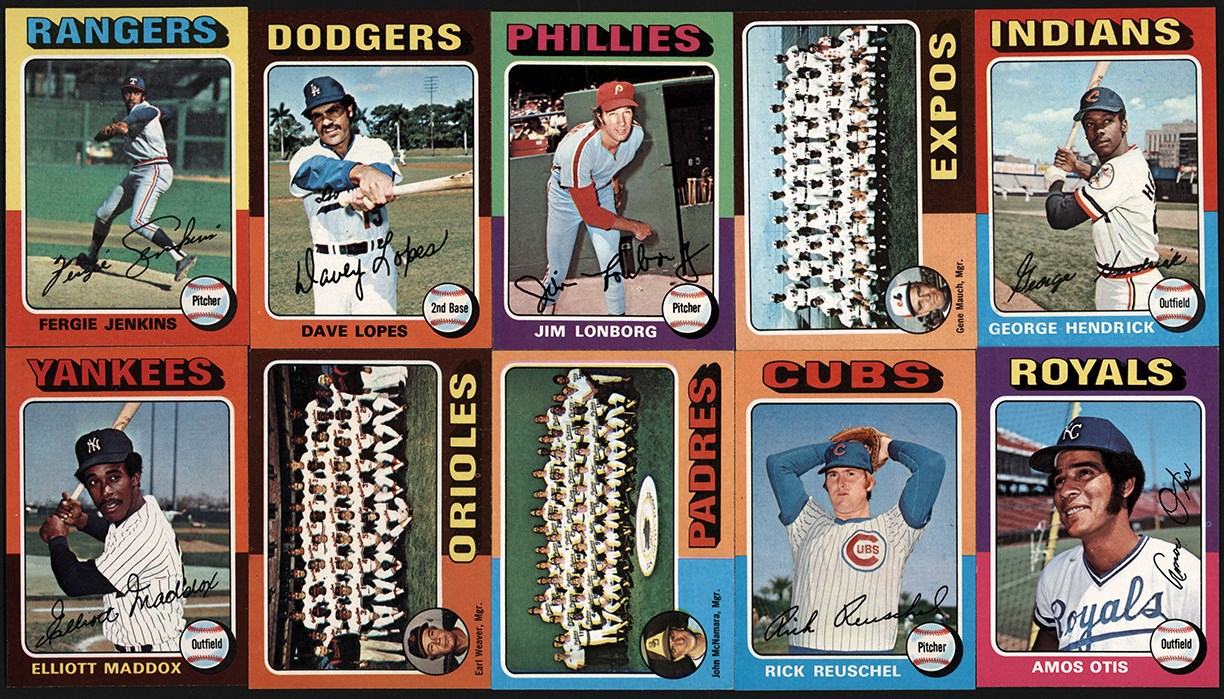 1975 Topps Baseball Hoard (5,700+)