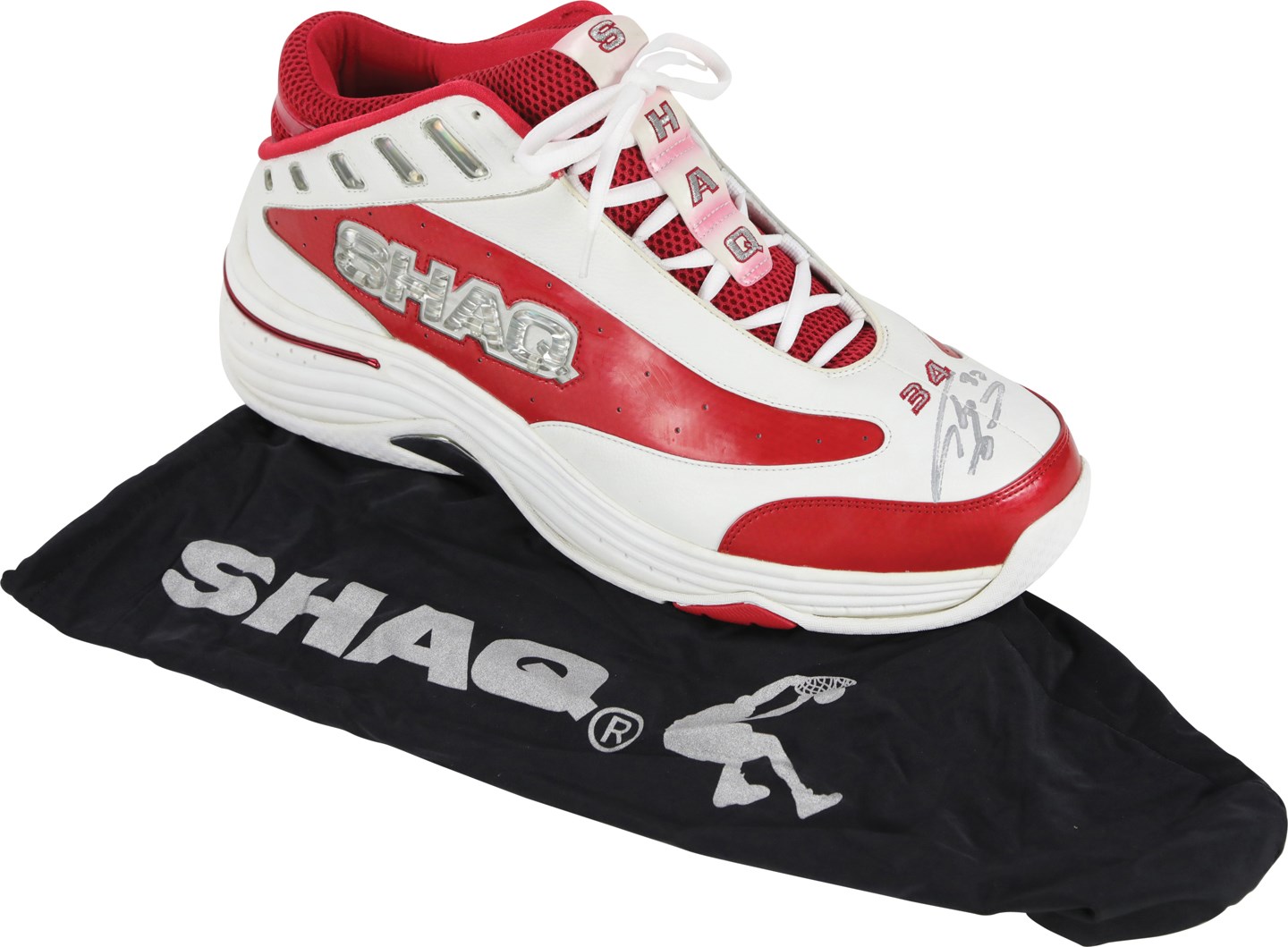 Shaquille O'Neal Size 22 Signed Promotional Sneaker (PSA)