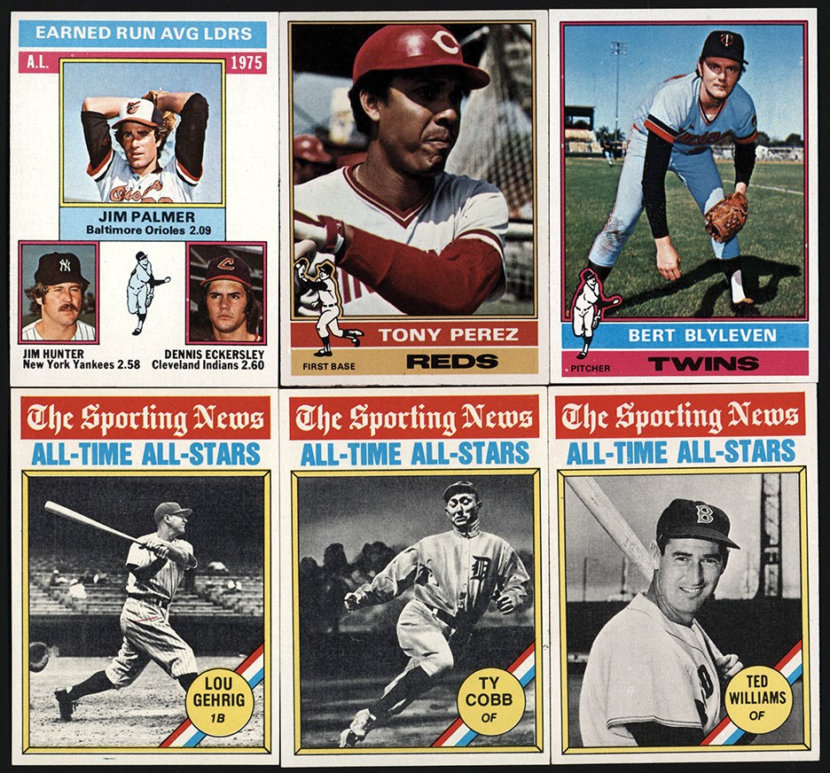 - 1976 Topps Baseball Hoard (3,300+)
