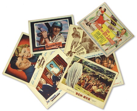 Movies - Sports and Hollywood Lobby Card Collection  (Nearly 400 pieces)