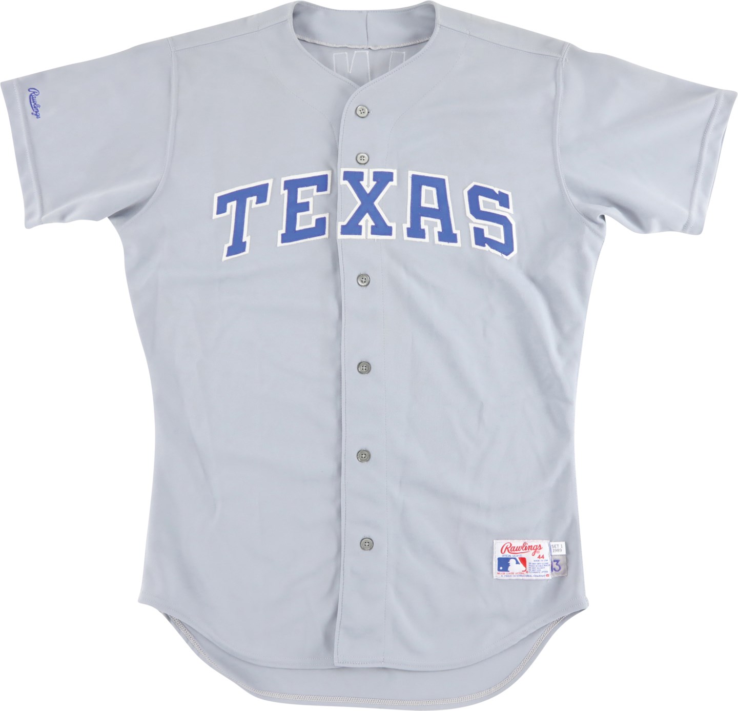 Baseball Equipment - 1989 Harold Baines Texas Rangers Signed Game Worn Jersey (PSA)