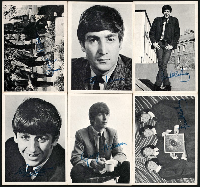 Non-Sports Cards - 1964 Topps Beatles Black & White First Series Complete Set (60)