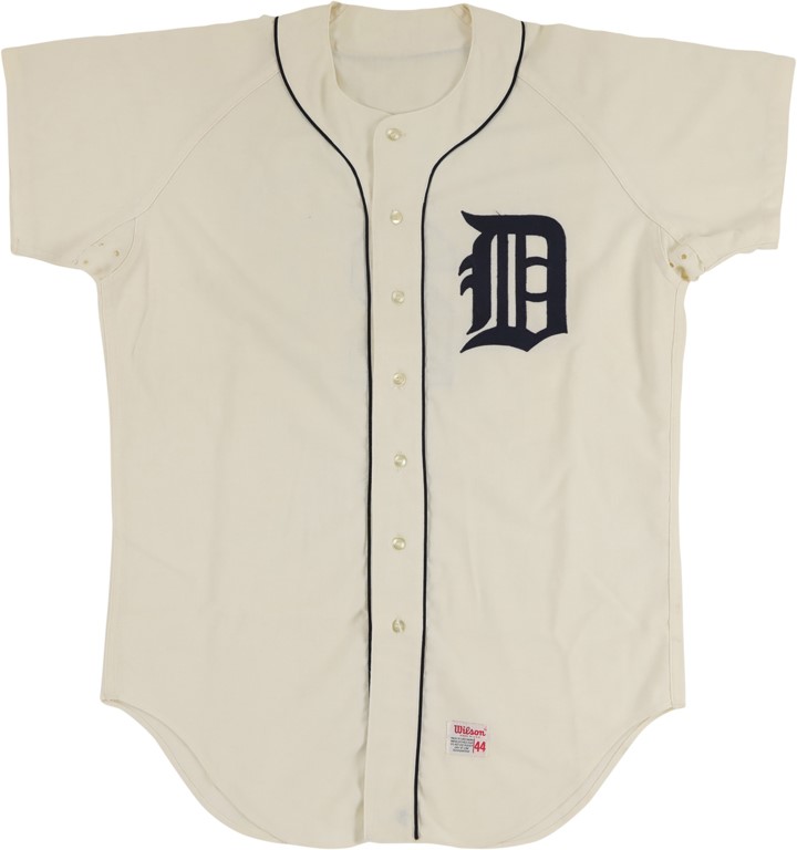 Baseball Equipment - Charlie Gehringer Detroit Tigers Old Timers Game Worn Jersey