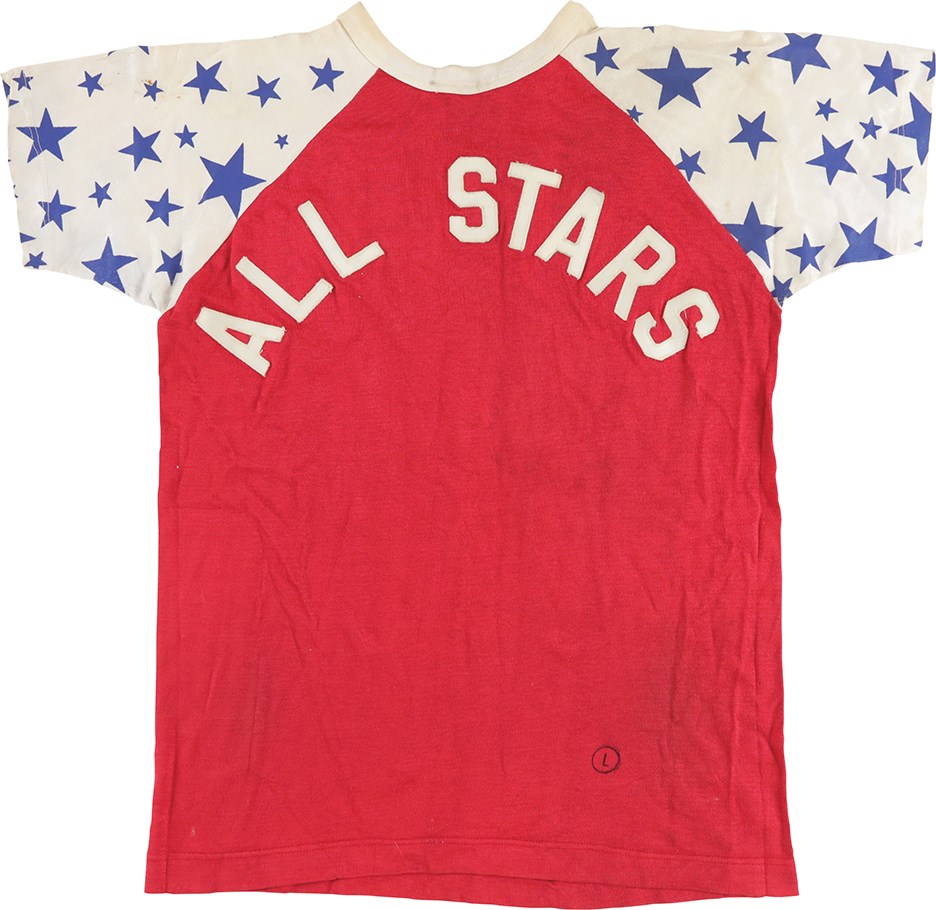 Baseball Equipment - Circa 1970 Denny McLain All Stars Softball Game Worn Jersey
