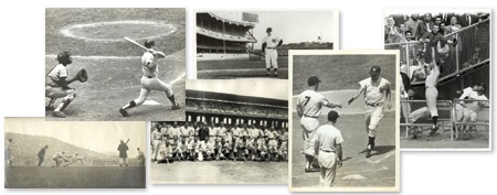 - Large Baseball Wire Photograph Collection (244)