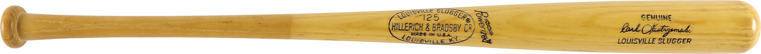 Baseball Equipment - 1973-75 Carl Yastrzemski Boston Red Sox Professional Model Bat (PSA)