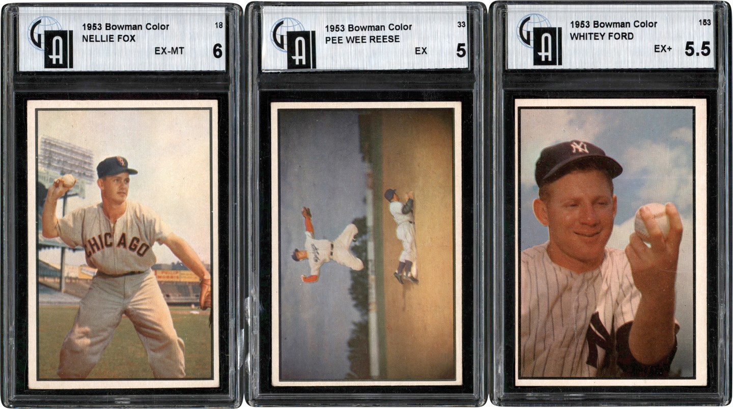 1953 Bowman Color and Bowman Black & White Collection (76)