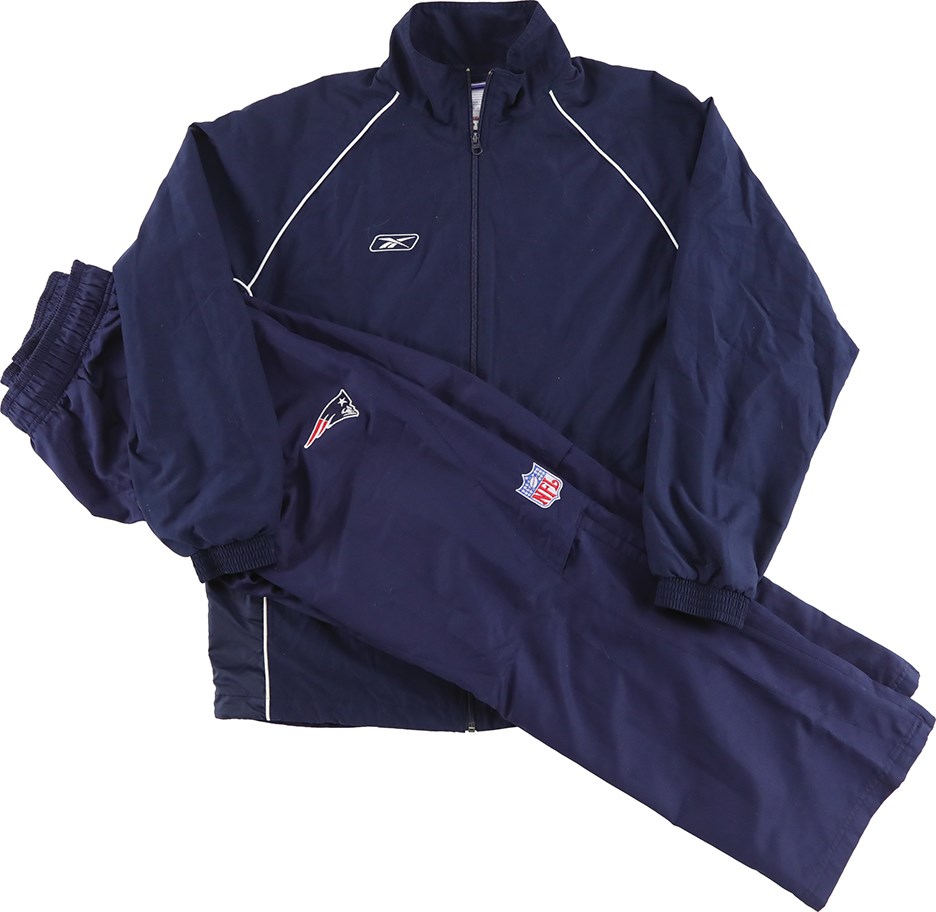 Rare Bill Belichick New England Patriots Athletic Jacket and Pants