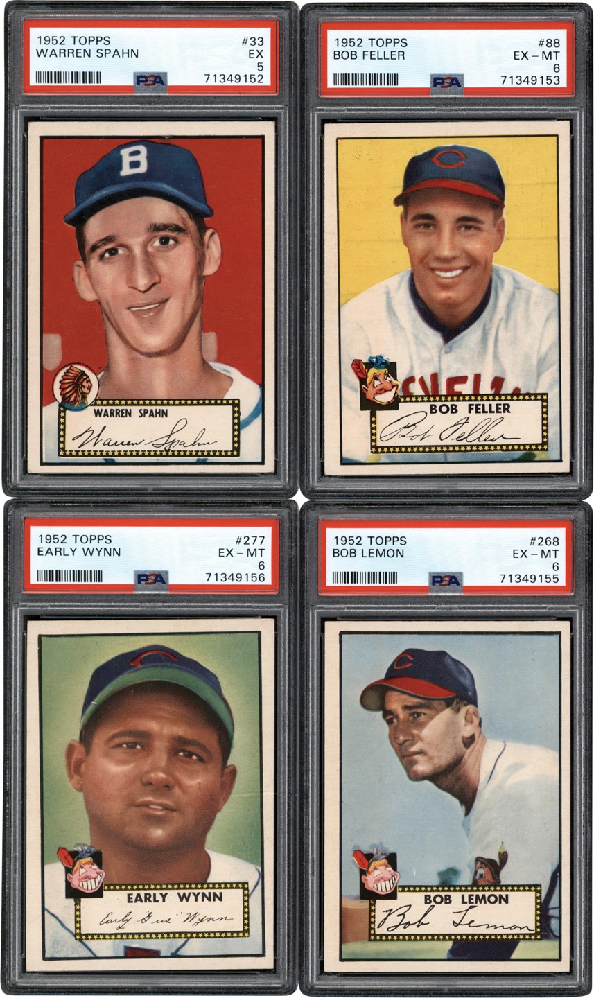 - 1952 Topps Low Number Collection w/Pafko (137) - Newly Discovered Examples
