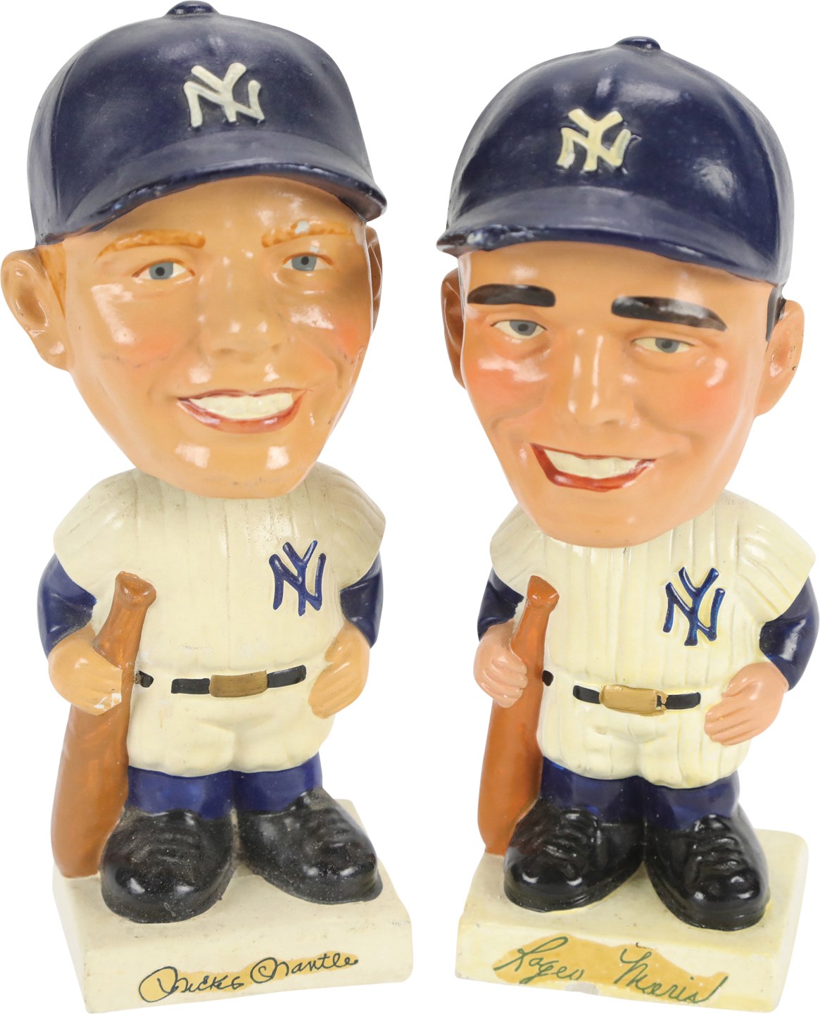 Mantle and Maris - 1961-63 Mickey Mantle and Roger Maris Bobble Heads