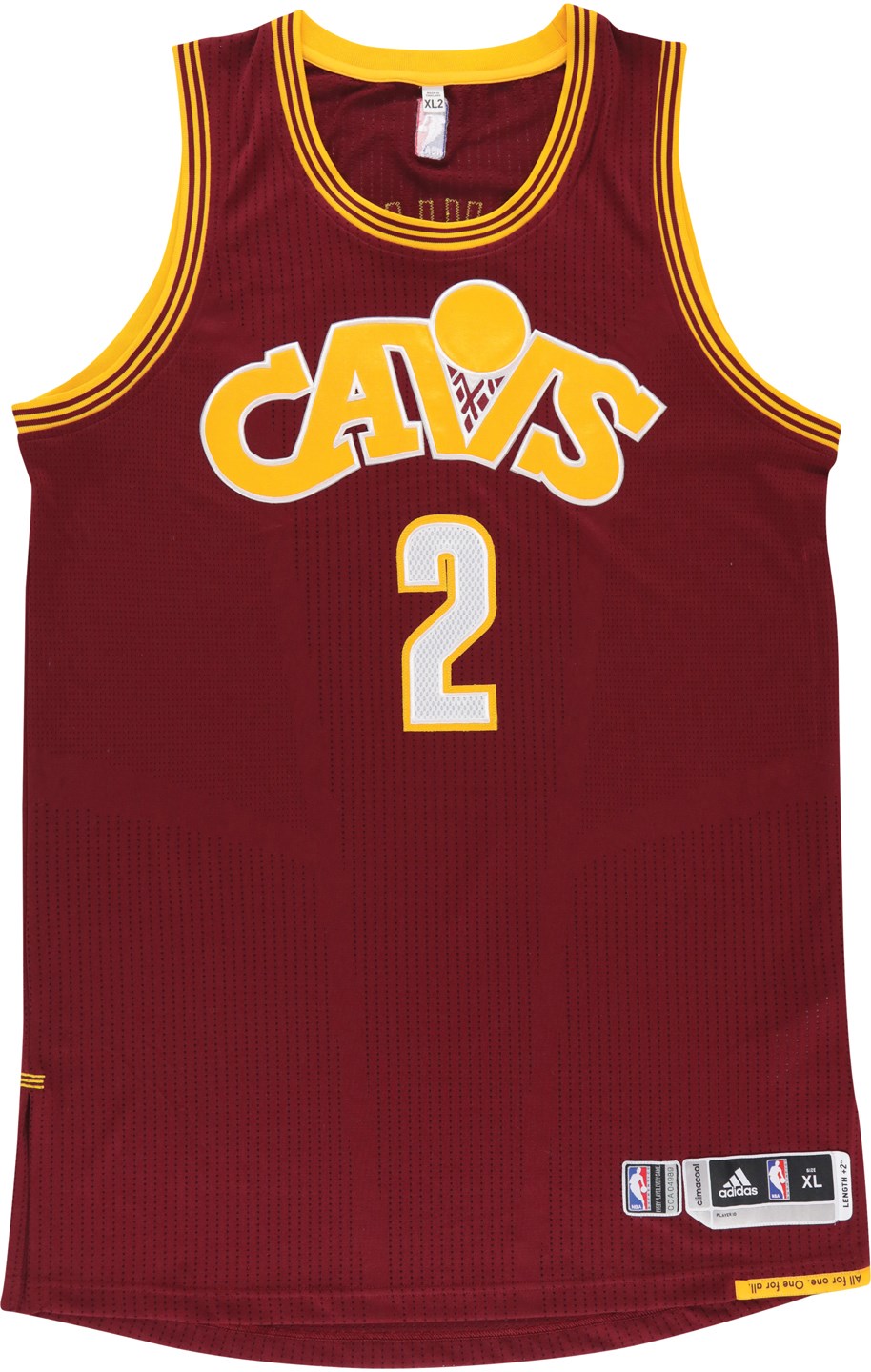 - 2016 Kyrie Irving Cleveland Cavaliers Team Issued Jersey