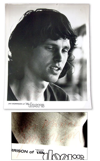 - Jim Morrison Signed Photograph (8x10”)