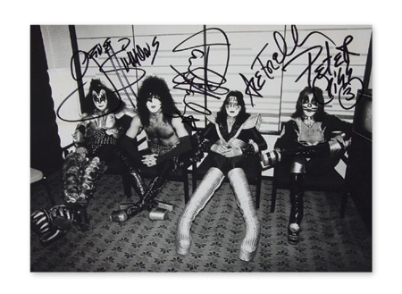 - KISS Signed Photograph (8x10”)
