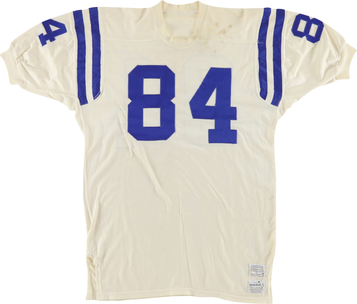 Circa 1972 Tom Mitchell Baltimore Colts Game Worn Jersey