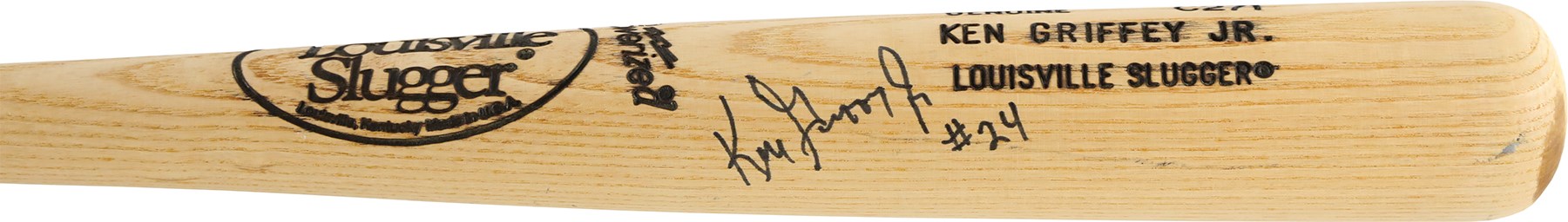 Ken Griffey Jr. Rookie Era Signed Professional Model Bat (PSA)