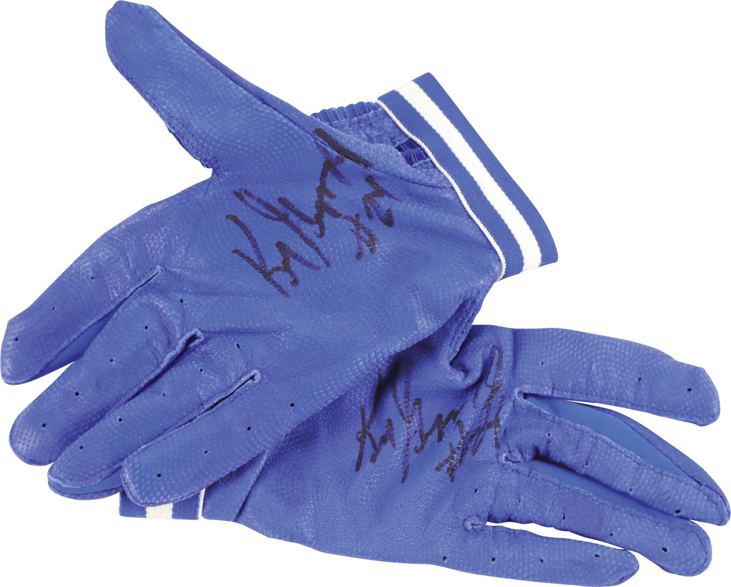 Baseball Equipment - 1989 Ken Griffey Jr. Seattle Mariners Rookie Signed Game Used Batting Gloves (Griffey Jr. COA & PSA)