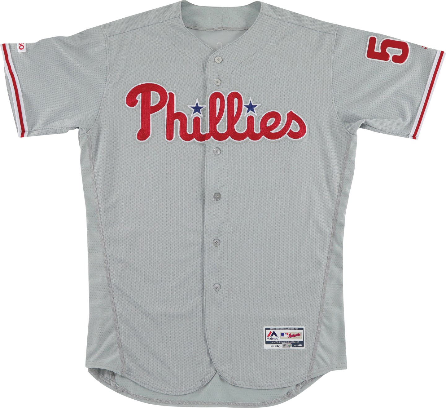 Baseball Equipment - 2019 Seranthony Dominguez Philadelphia Phillies Game Worn Jersey (MLB)