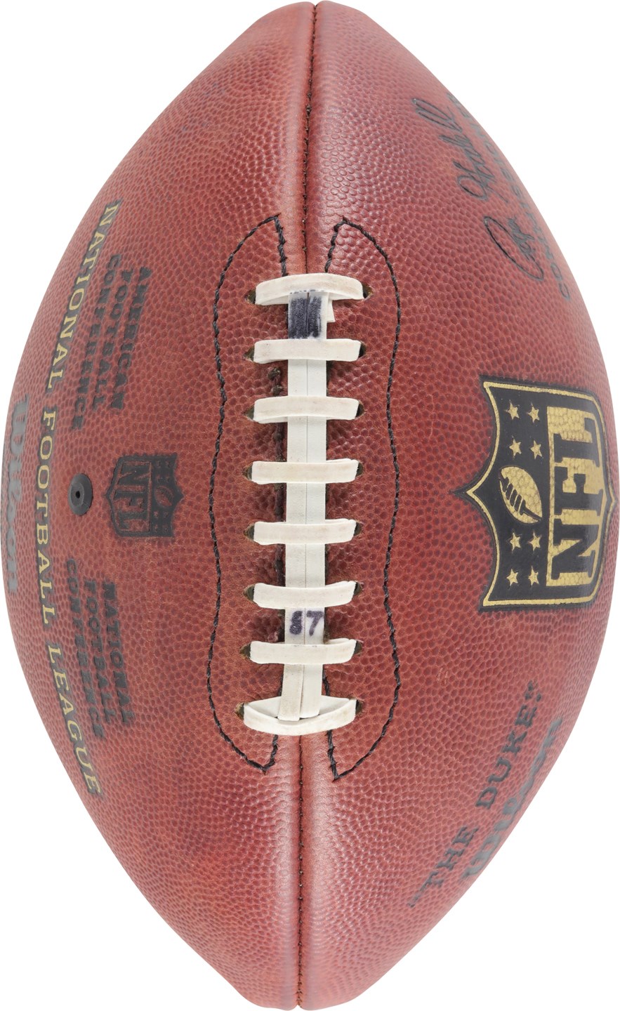 Ron Gronkowski Game Used Football Given to Friend