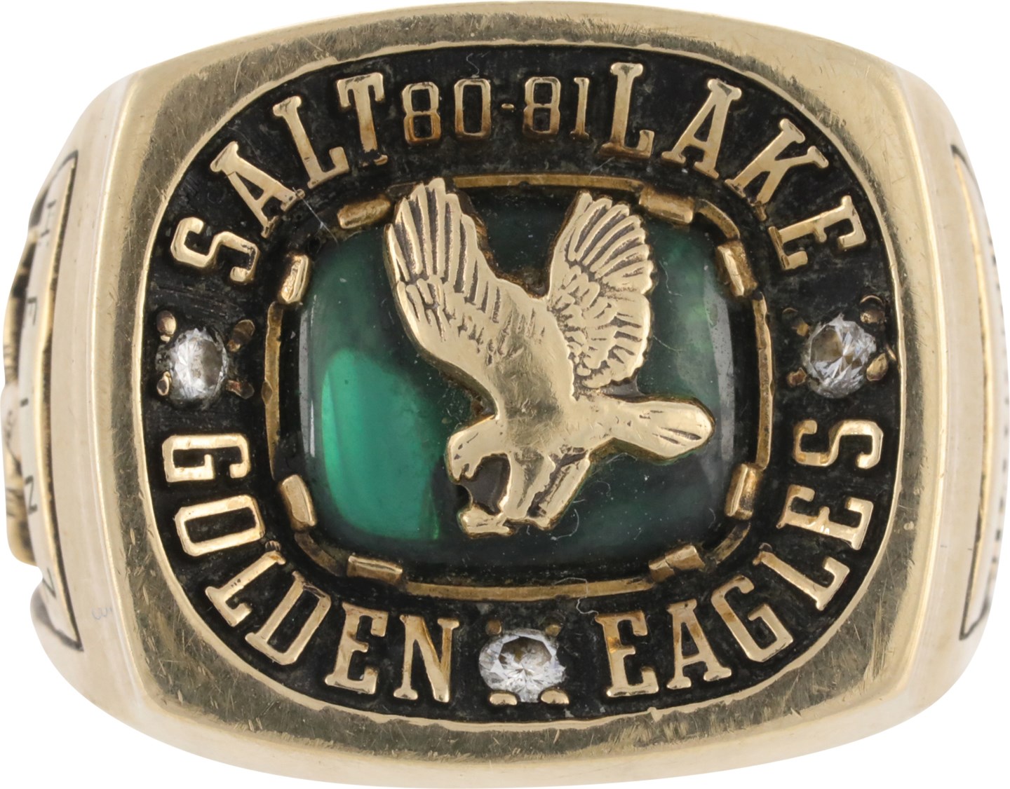 - 1980-81 Salt Lake Golden Eagles Central Hockey League Championship Player Ring (Heinz LOA)