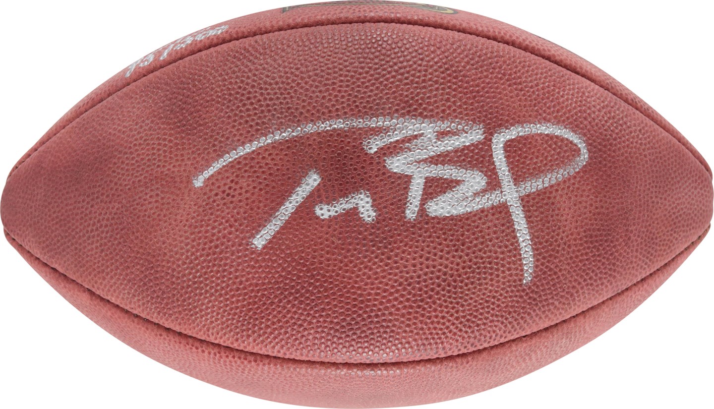 Tom Brady Limited-Edition Signed Super Bowl XXXVIII Football