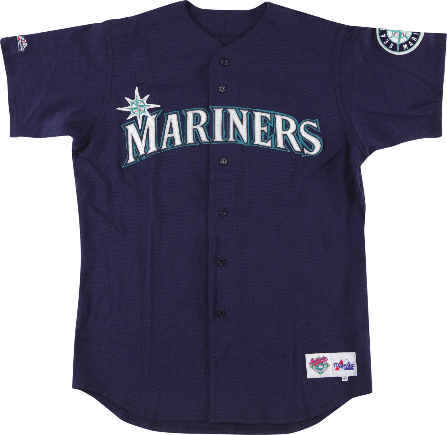 Baseball Equipment - Circa 1998 Ken Griffey Jr. Seattle Mariners Signed Game Worn Alternate Jersey (Griffey Jr. COA)