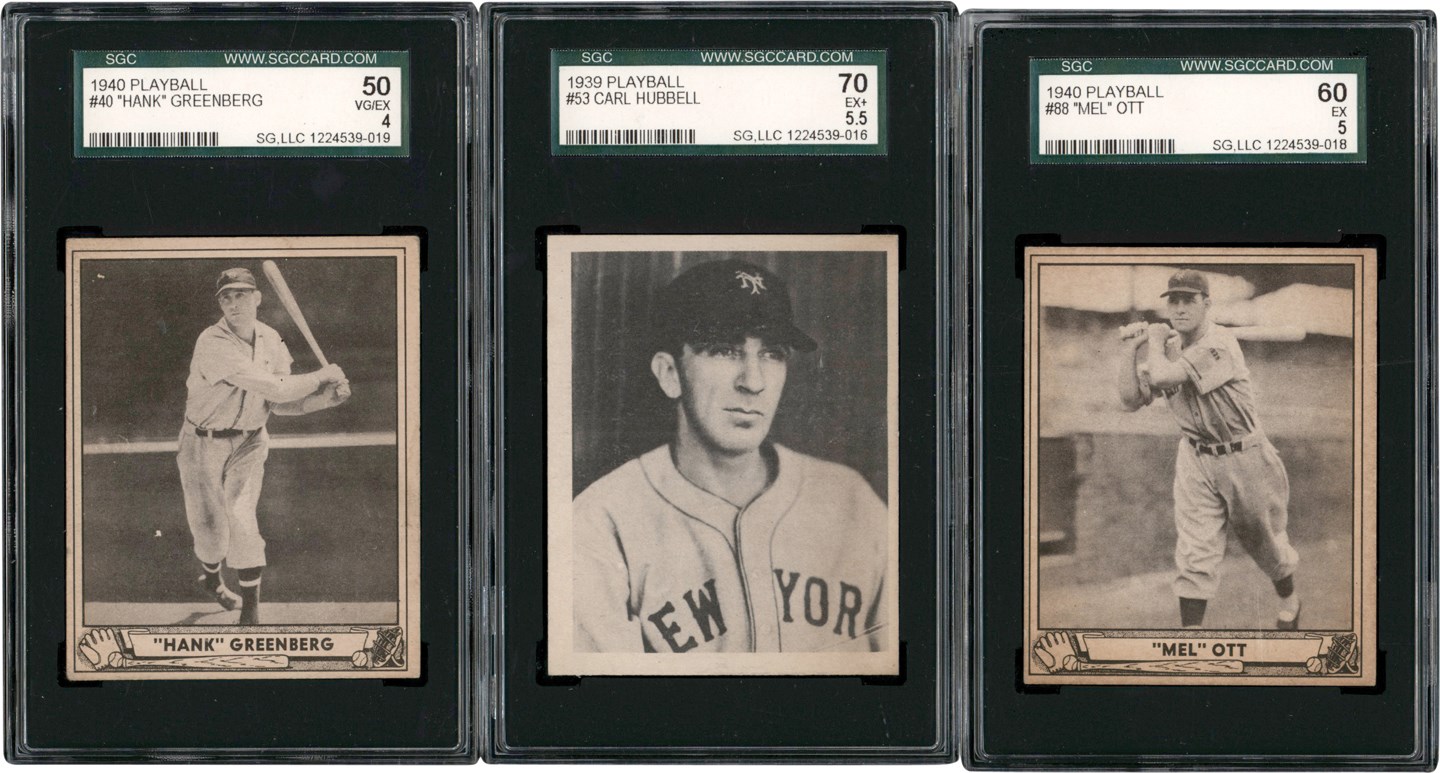 933-1949 Baseball Gum Card Collection w/Goudey & Playball (26)