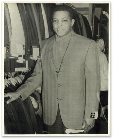 - 1950’s Willie Mays Clothiers Store Display