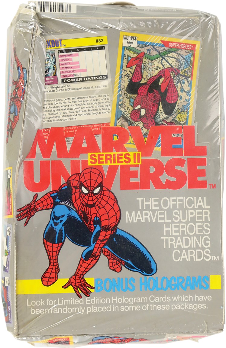 1990 Impel Marvel Universe Series II Sealed Wax Box