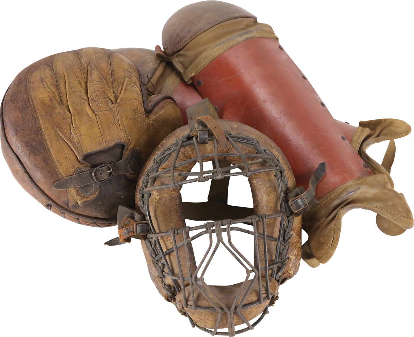 Early 1900s Catcher's Equipment