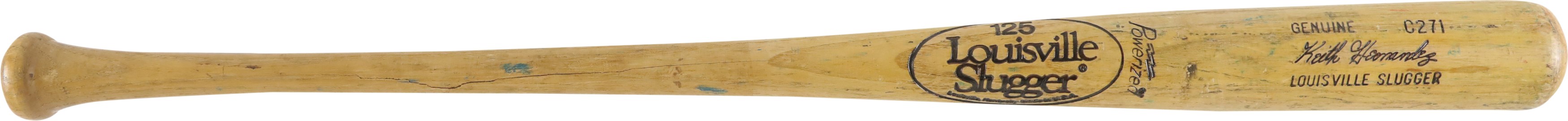 Baseball Equipment - 1980-83 Keith Hernandez St. Louis Cardinals Game Used Bat