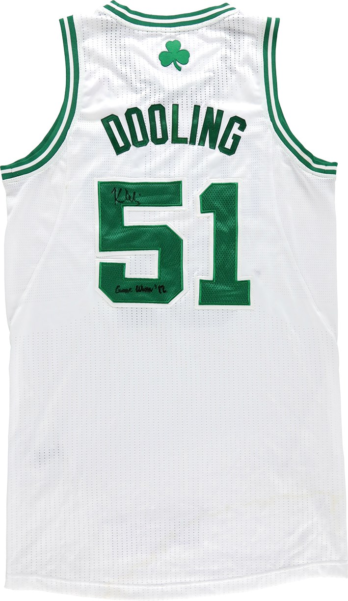 - 2011-12 Keyon Dooling Boston Celtics Signed Game Worn Jersey